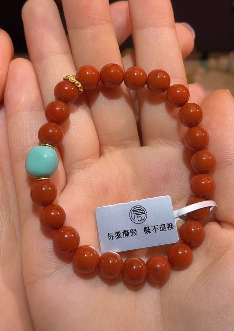 左边婷姐丨南红手串（B1616）