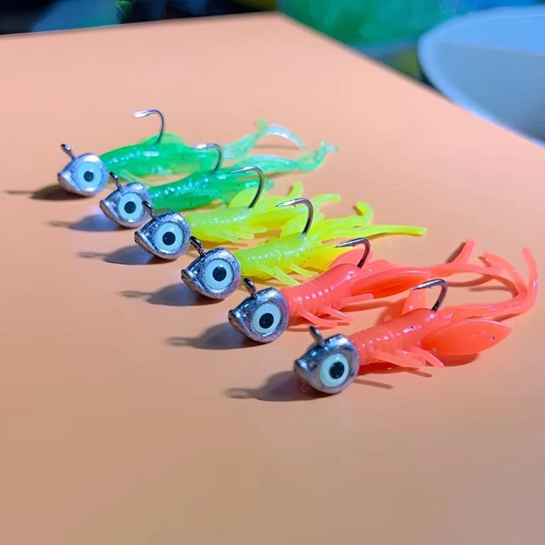 小跳跳铅头钩黑坑鲈鱼鳜鱼翘嘴虹鳟