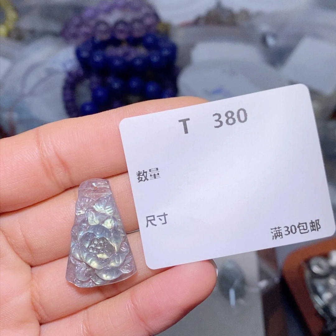 紫晶颈饰银S925镶嵌胖****DT380