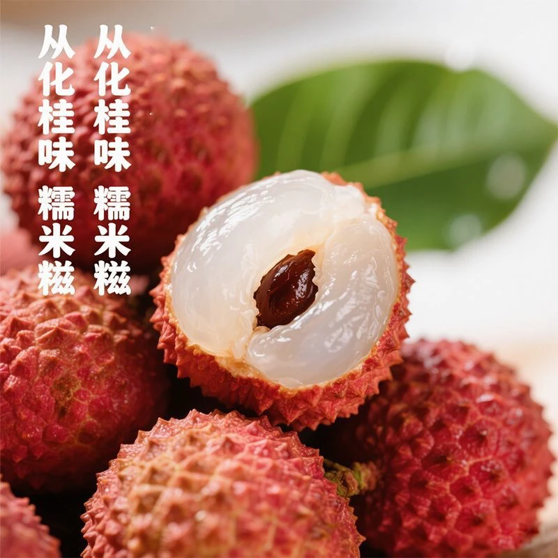 广州从化桂味糯米糍荔枝新鲜采摘现发当季水果冷链速运特产大果