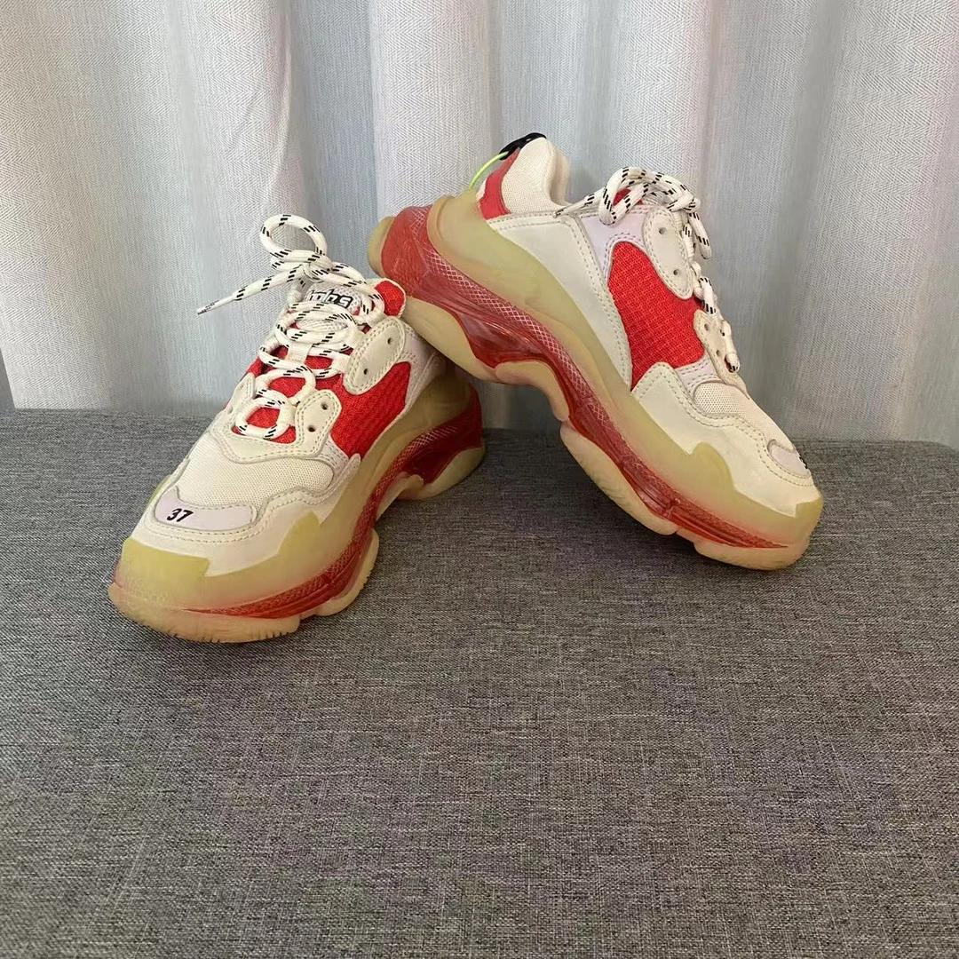 95新 Balenciaga/巴黎世家 Y/巴黎世家//白色老爹鞋/37码/3270021