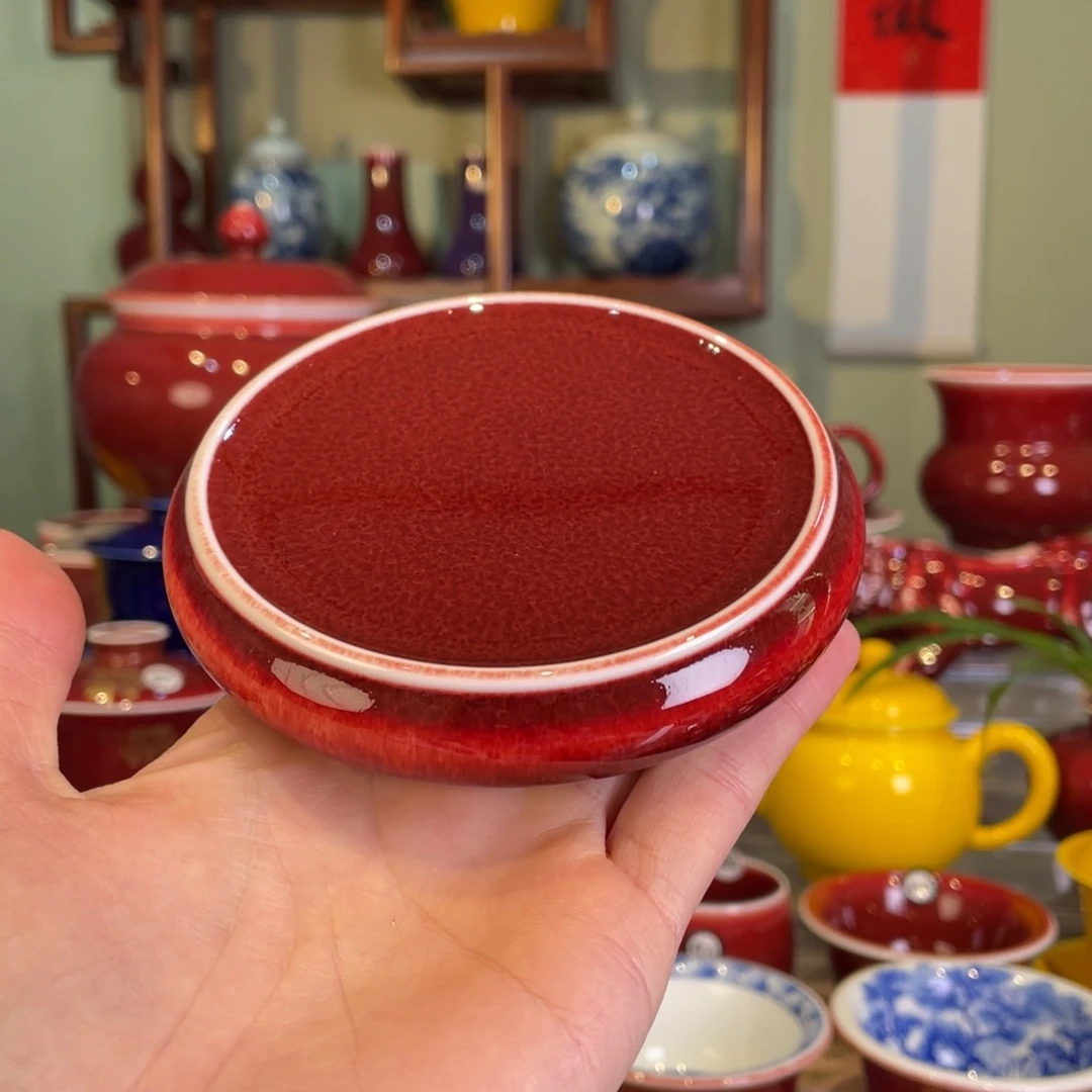 清欢雅玩原矿郎红福利盖置