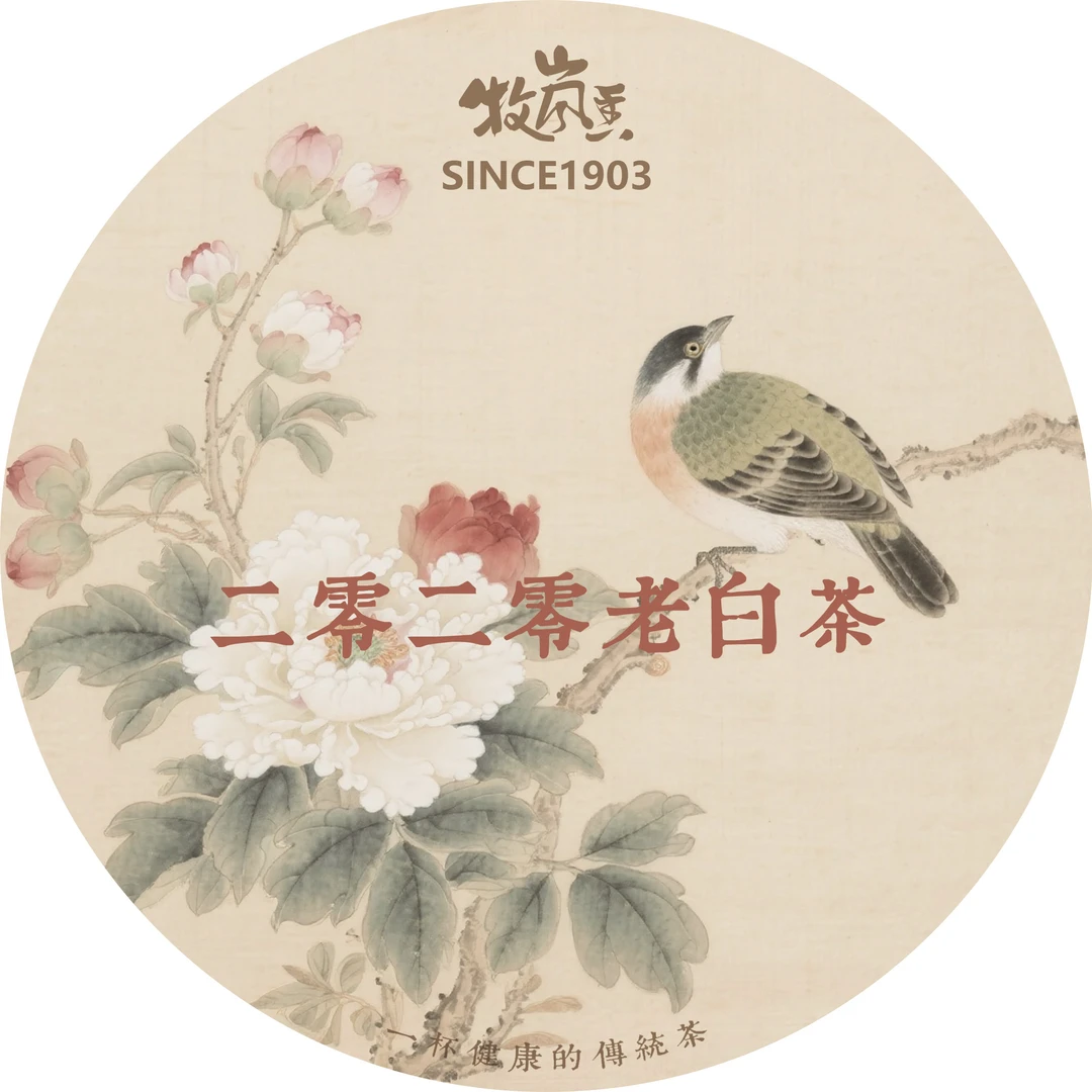 小丸子的茶 2020年福鼎白茶饼 5年陈老白茶磻溪春寿眉