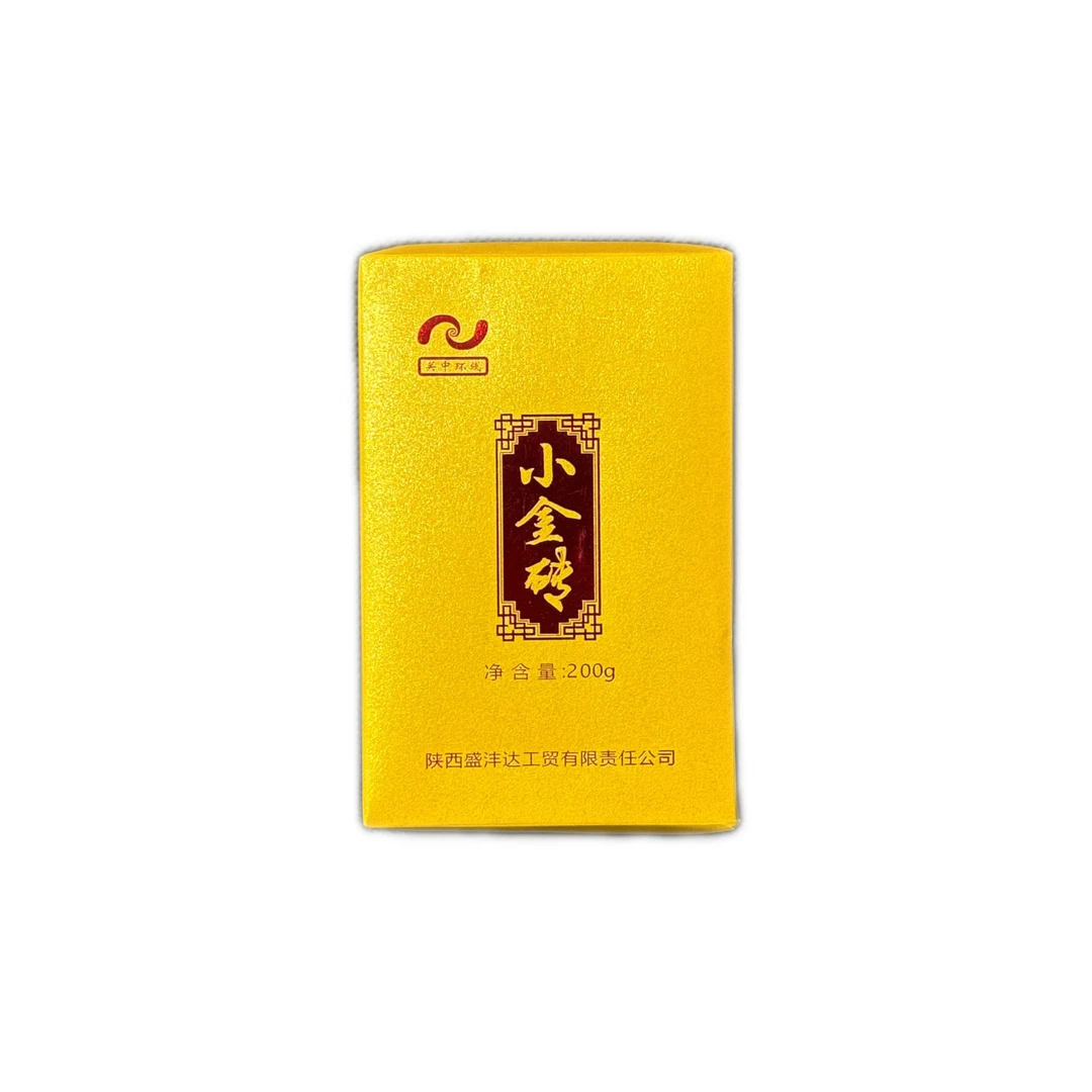 【小金砖】茯茶200g陈茶组金奖特一级老料甜润感强醇厚回甘