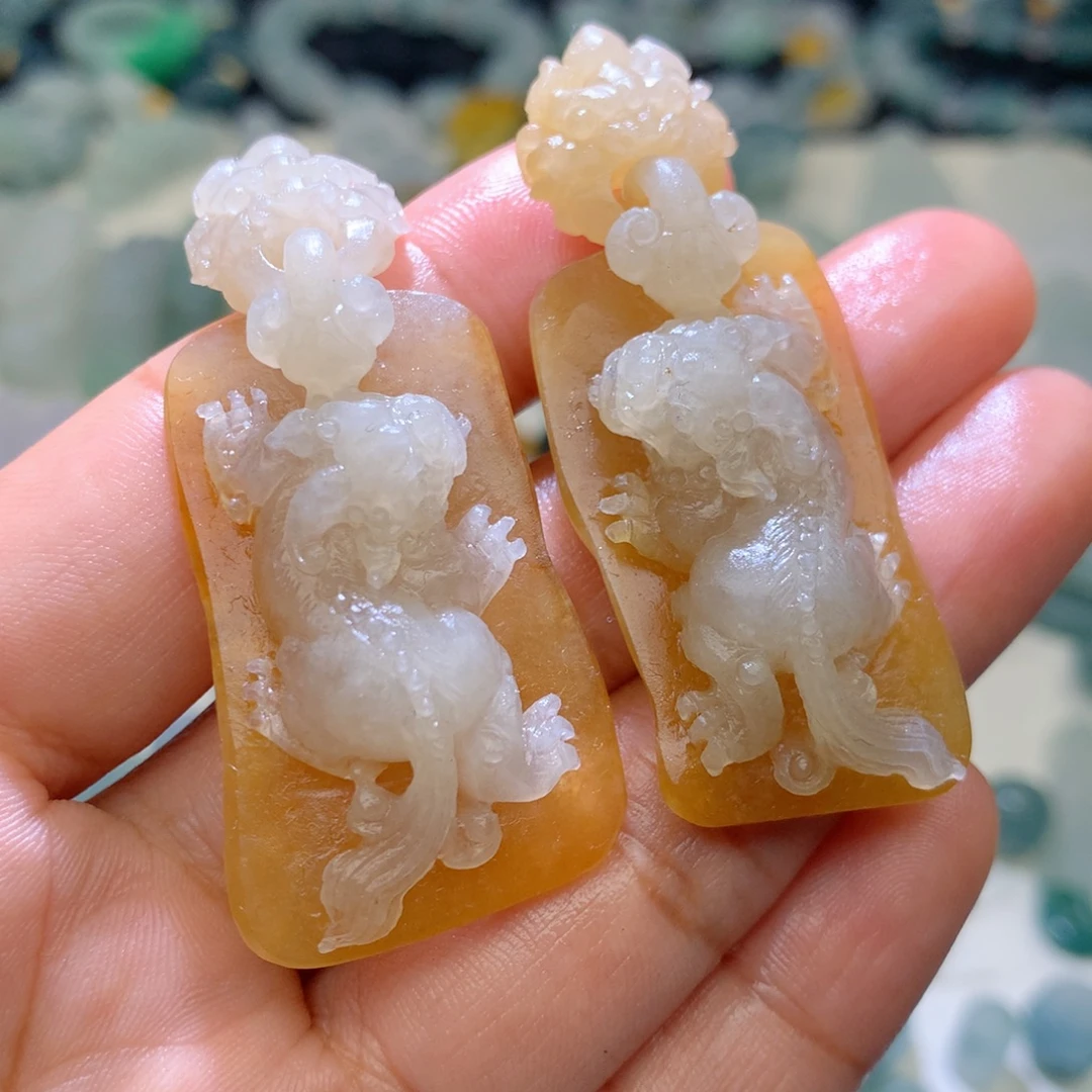 定制翡翠未镶嵌毛货