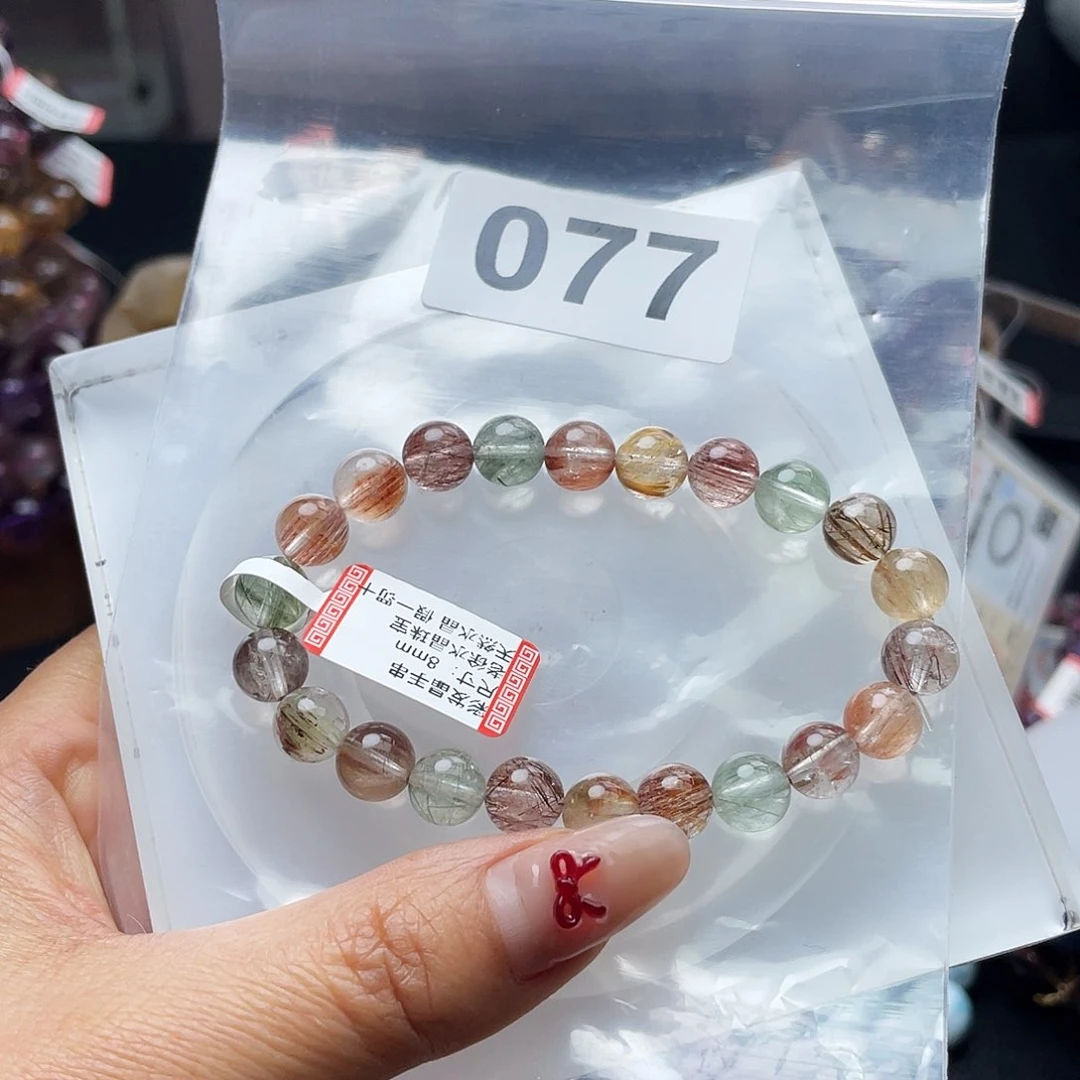 水晶手串087。未镶嵌偷**乐