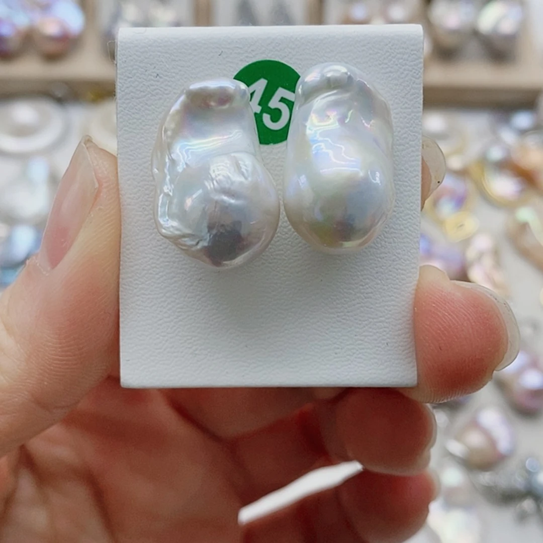 【闪购商品】淡水珍珠耳饰银S925镶嵌