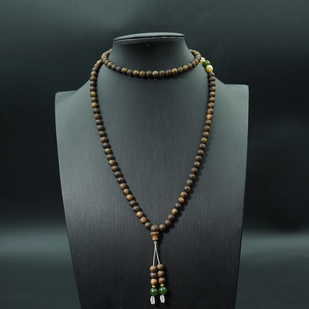 cx001沉香手串·琼琚岁晏·6mm118籽