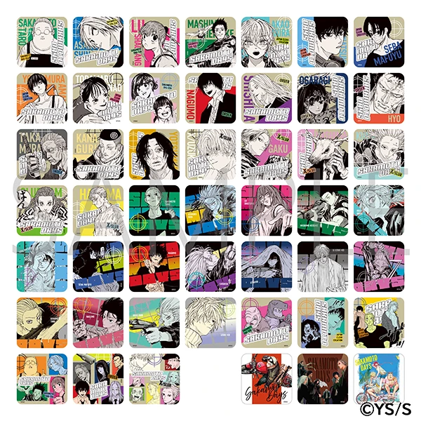 【坂本日常】坂本Days JF2025原画杯垫第一弹 盲袋（盲盒代拆）