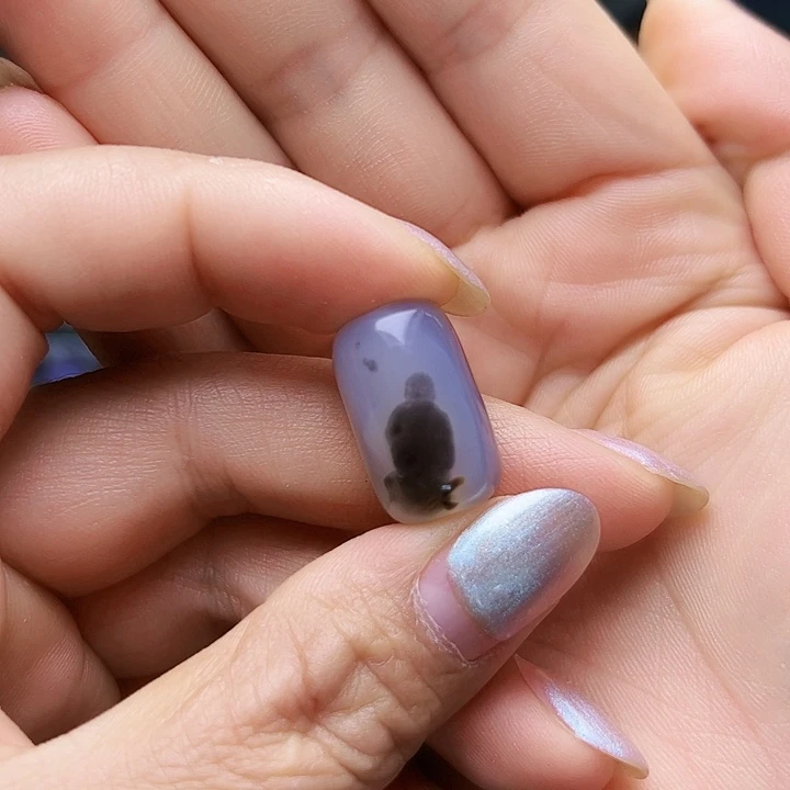娅***黛未镶嵌吊坠(不含链)玛瑙/玉髓