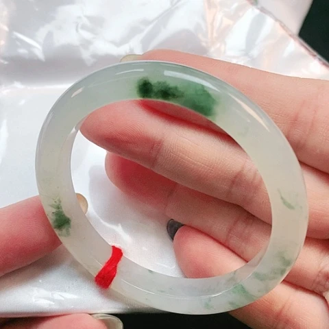 未镶嵌手镯翡翠正圈2747