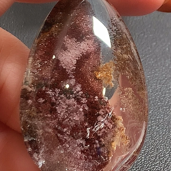水晶吊坠(不含链)未镶嵌风****安