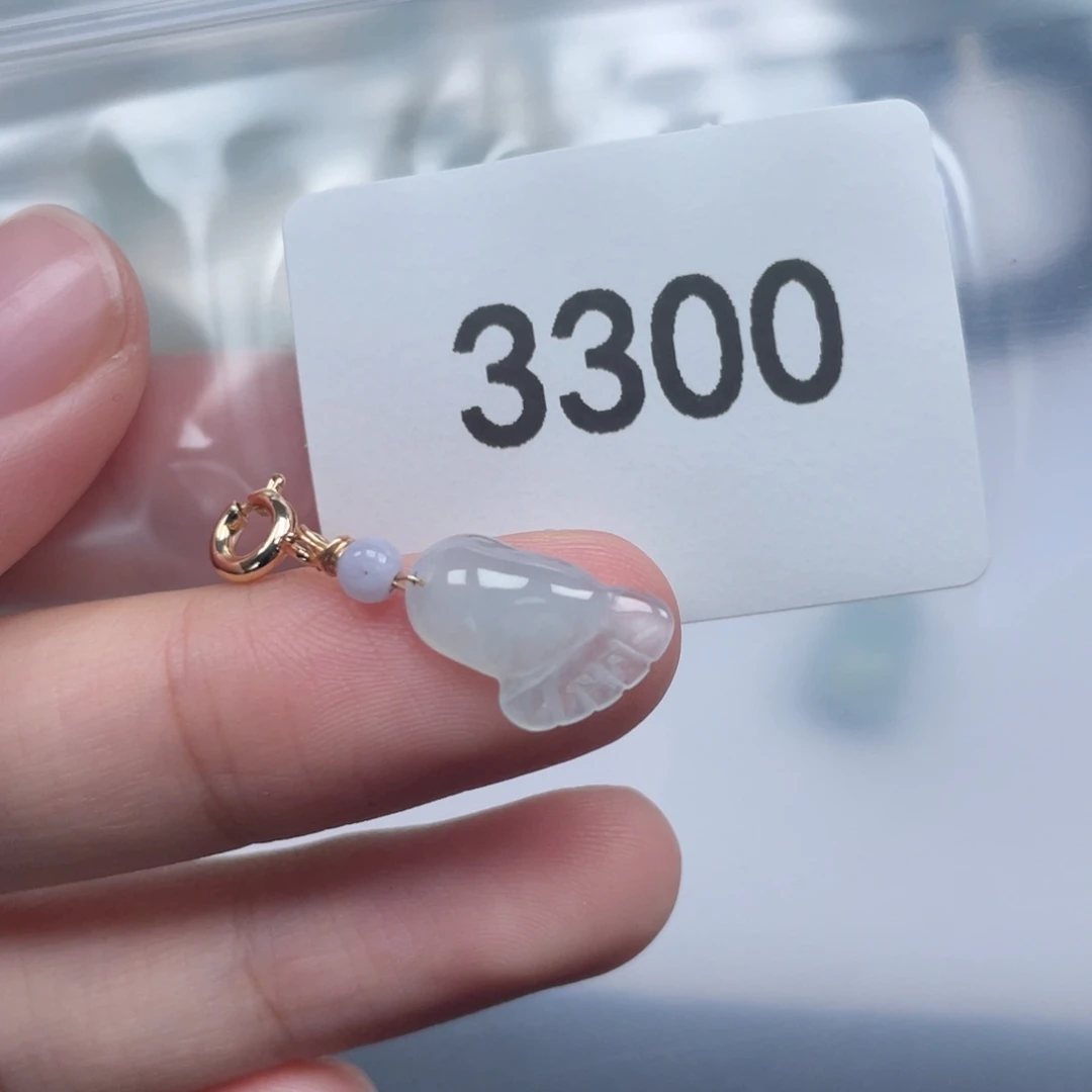 翡翠未镶嵌颈饰天然A货缅甸翡翠