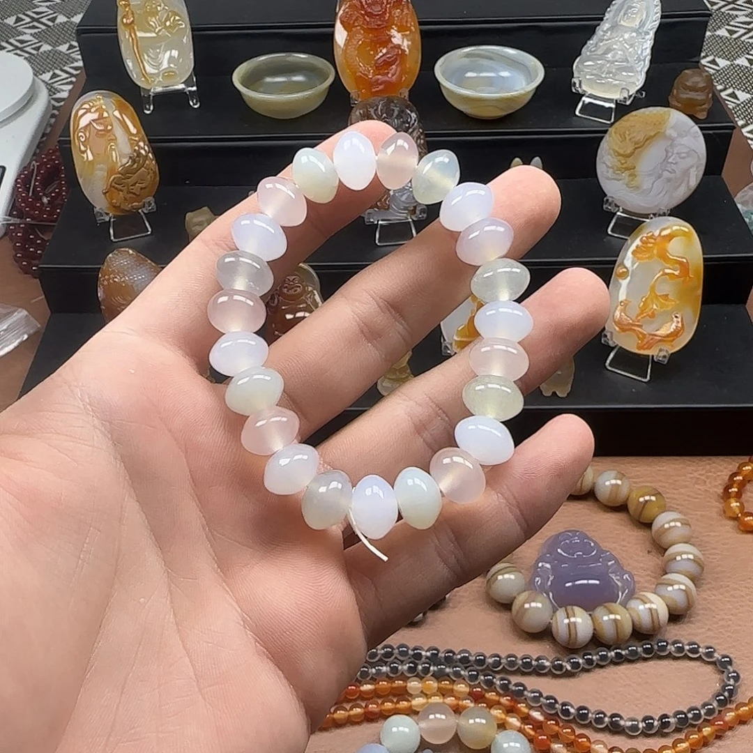 玛瑙/玉髓未镶嵌颈饰