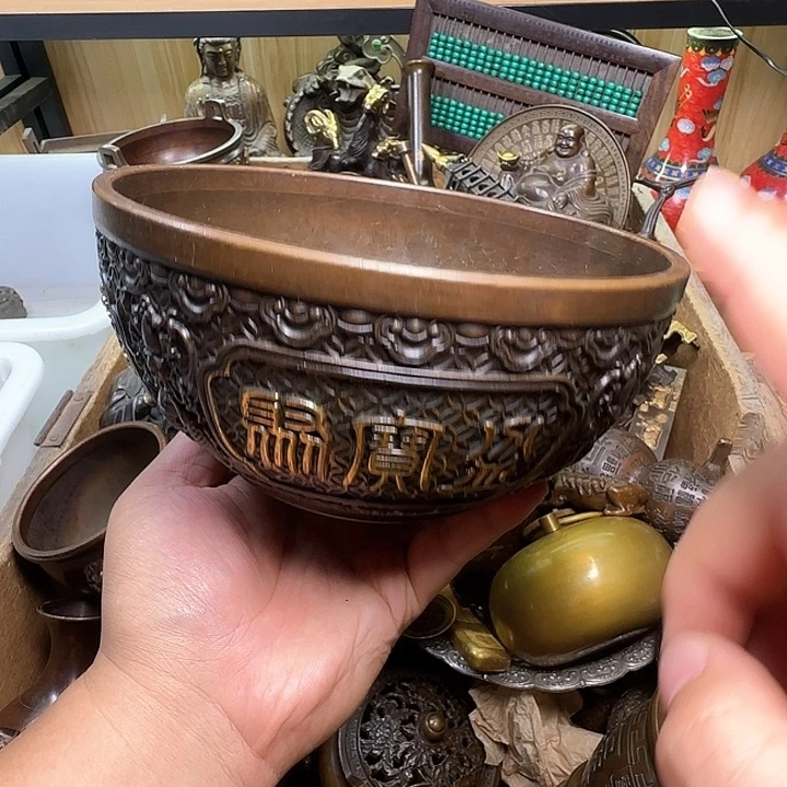 铜器办公室茶室摆件