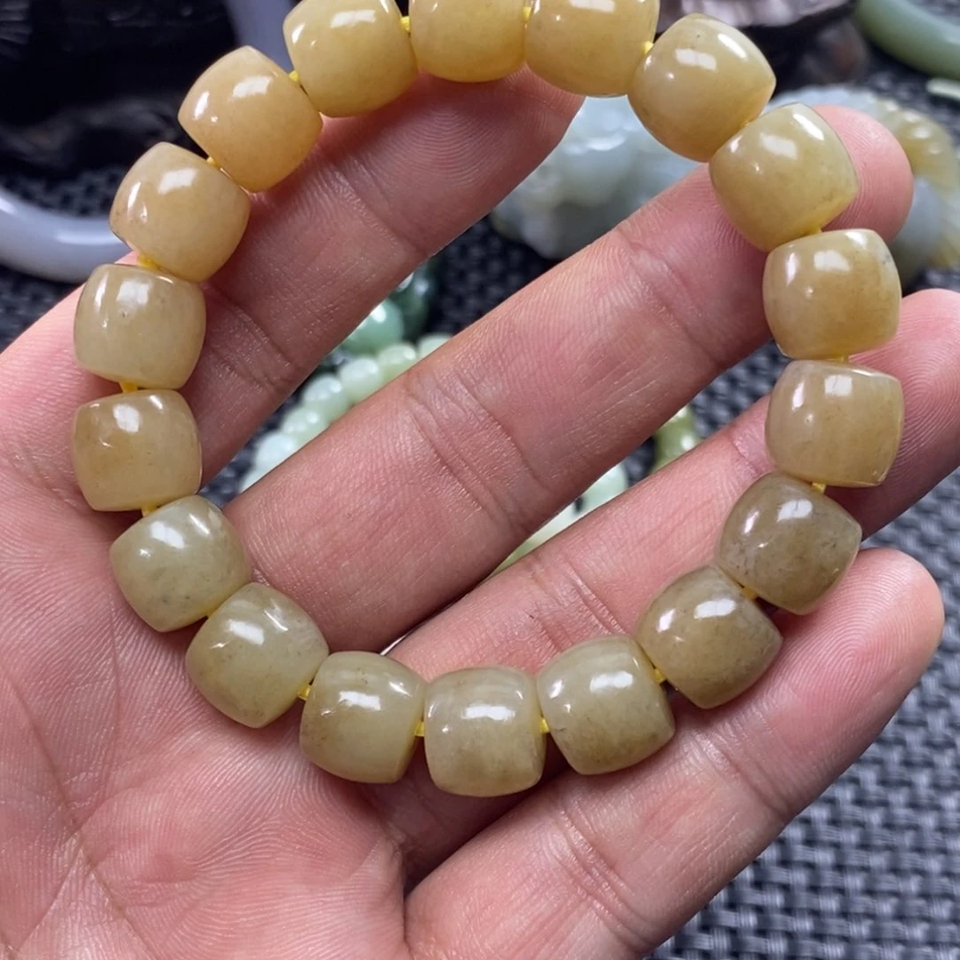 和田玉手链未镶嵌