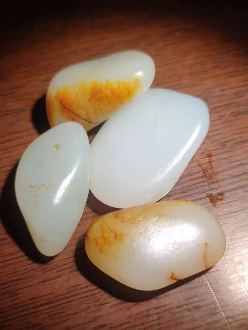 新疆玉质小籽奇石盆景