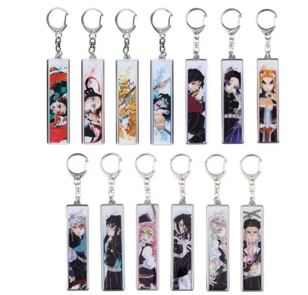 《红豆尼》【鬼灭之刃】原画展长条挂件 盲盒 默认代拆