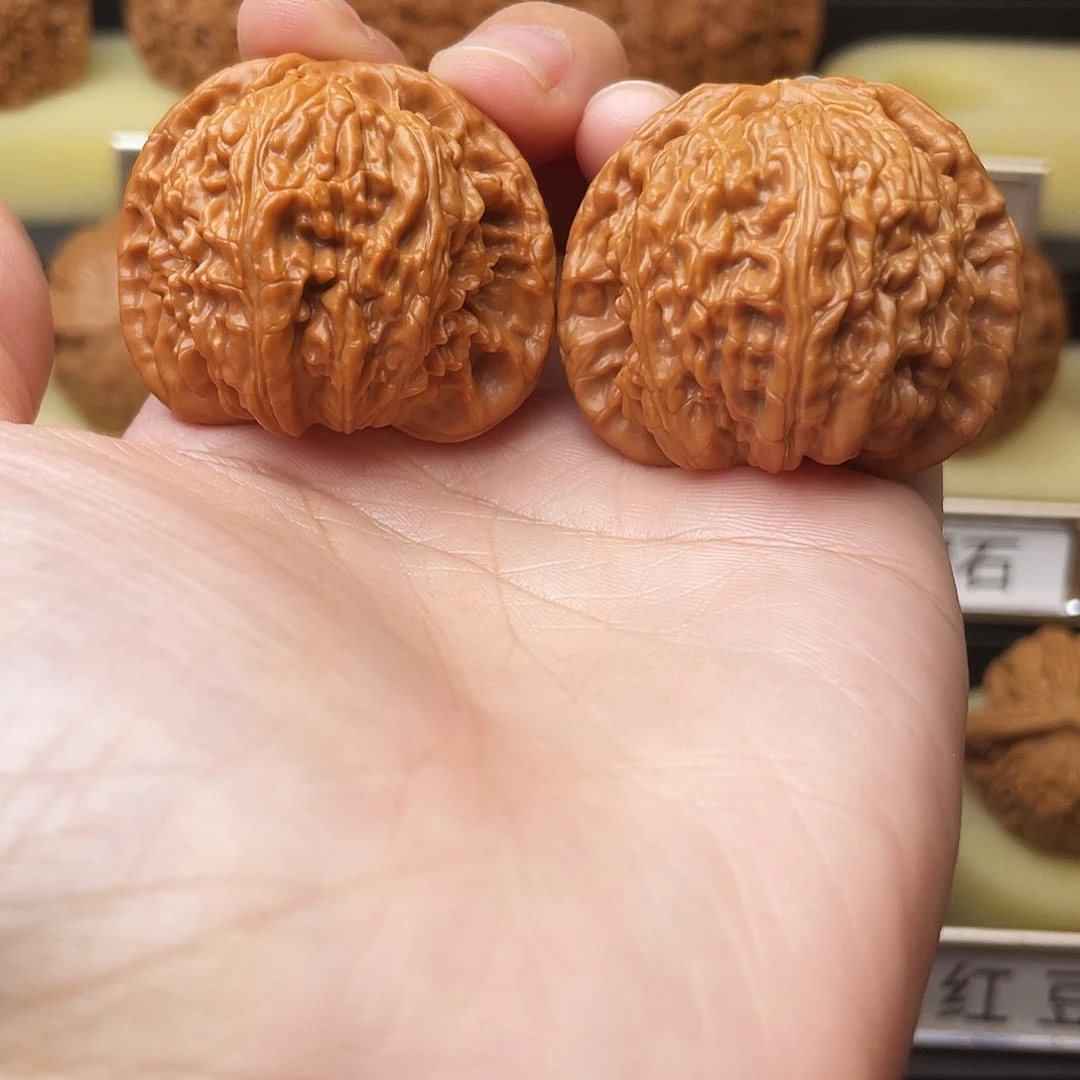 文玩核桃吊坠球白40全品697