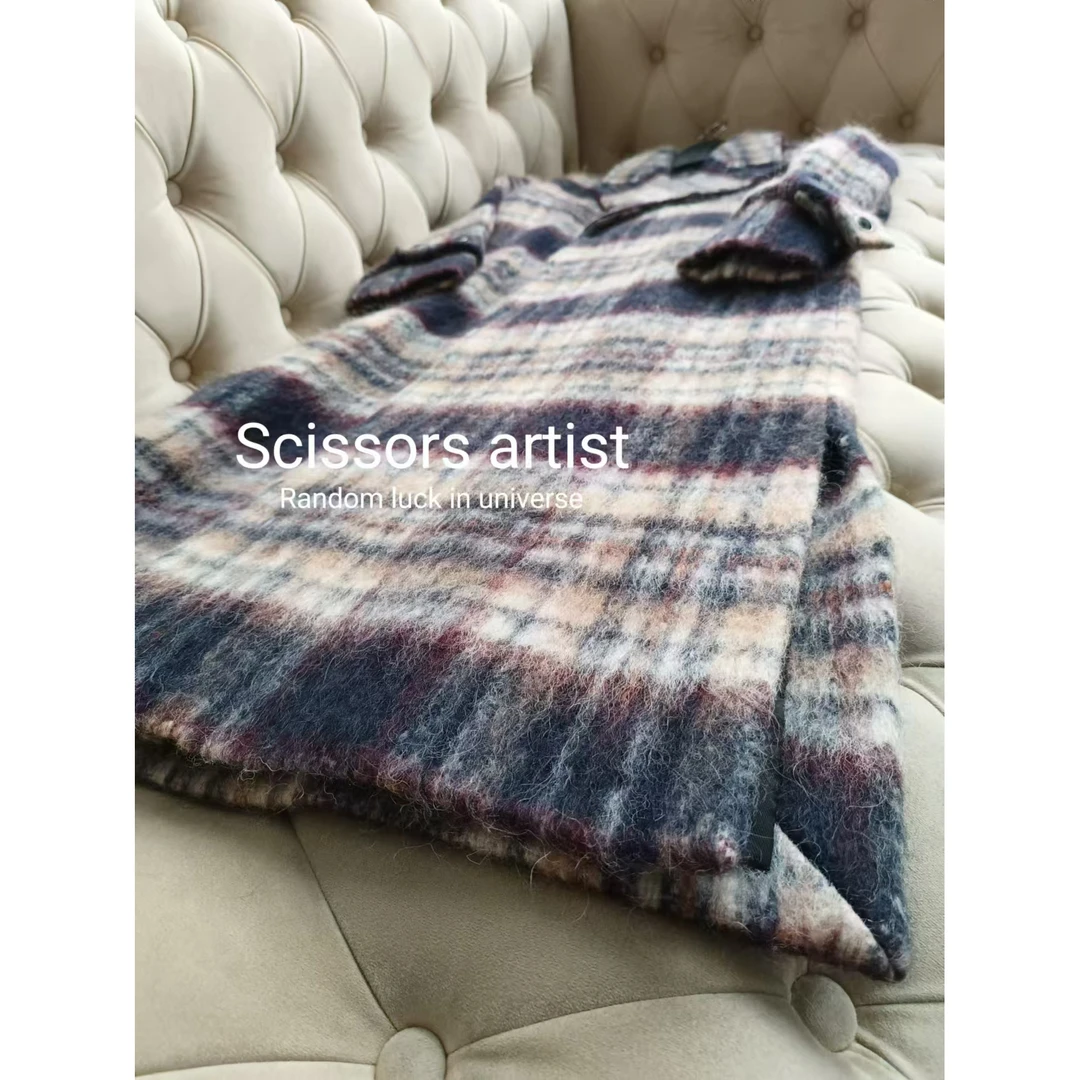 【Scissors artist】高端设计师走秀女装时尚大衣0881