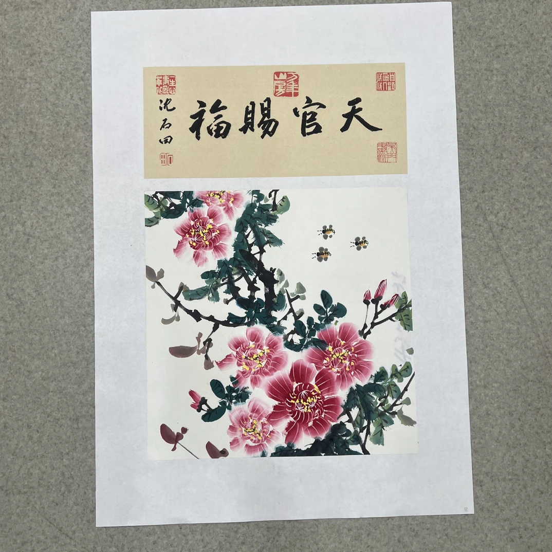 沈石田老师国画精品