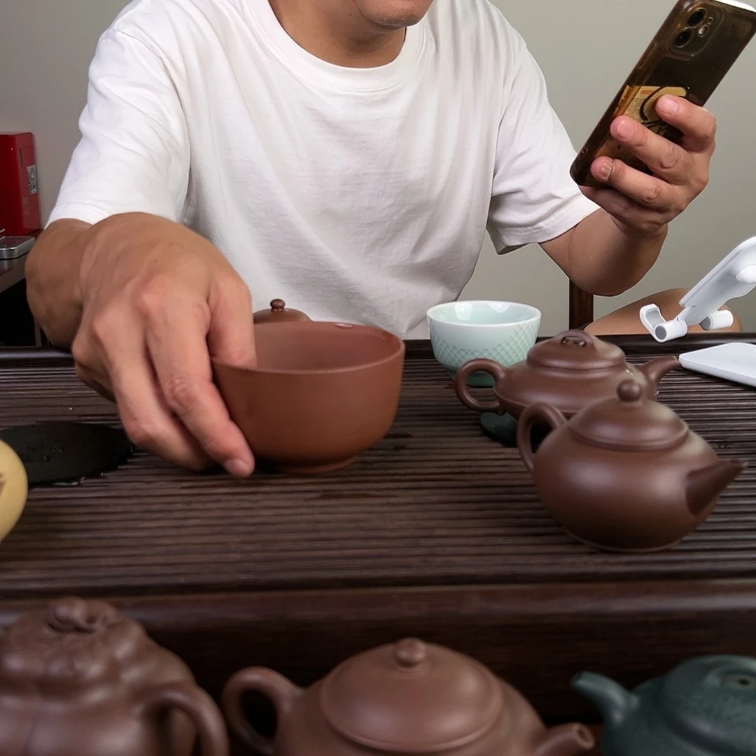 【闪购商品】茶壶紫砂小*腿碗