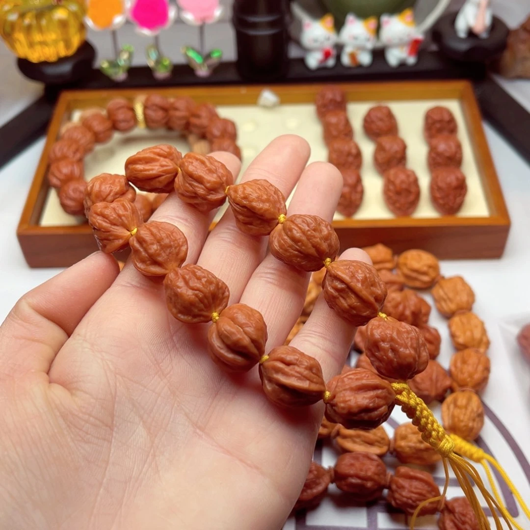 文玩核桃手串小金蟾手串