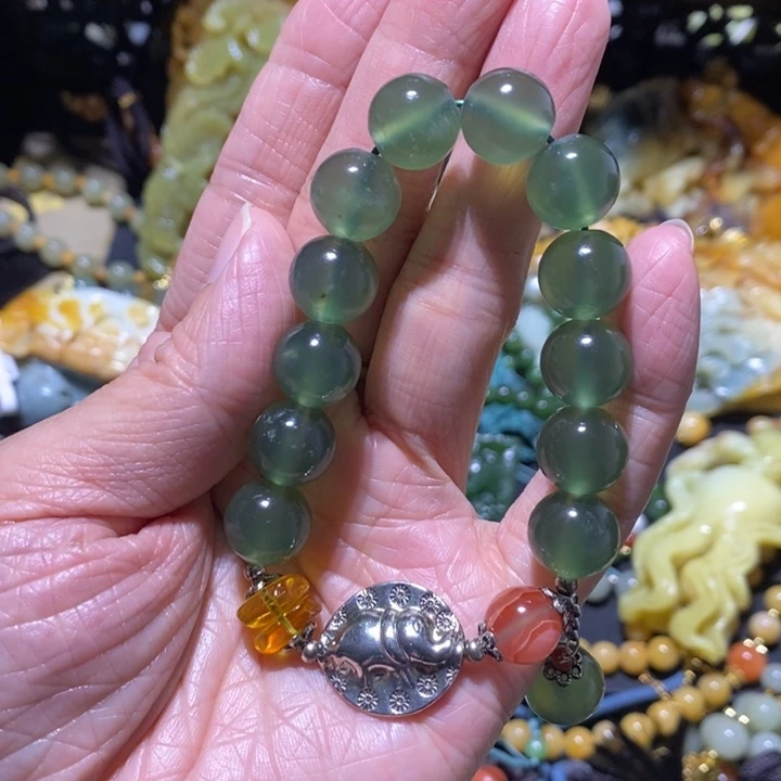 岫玉岫玉吊坠未镶嵌