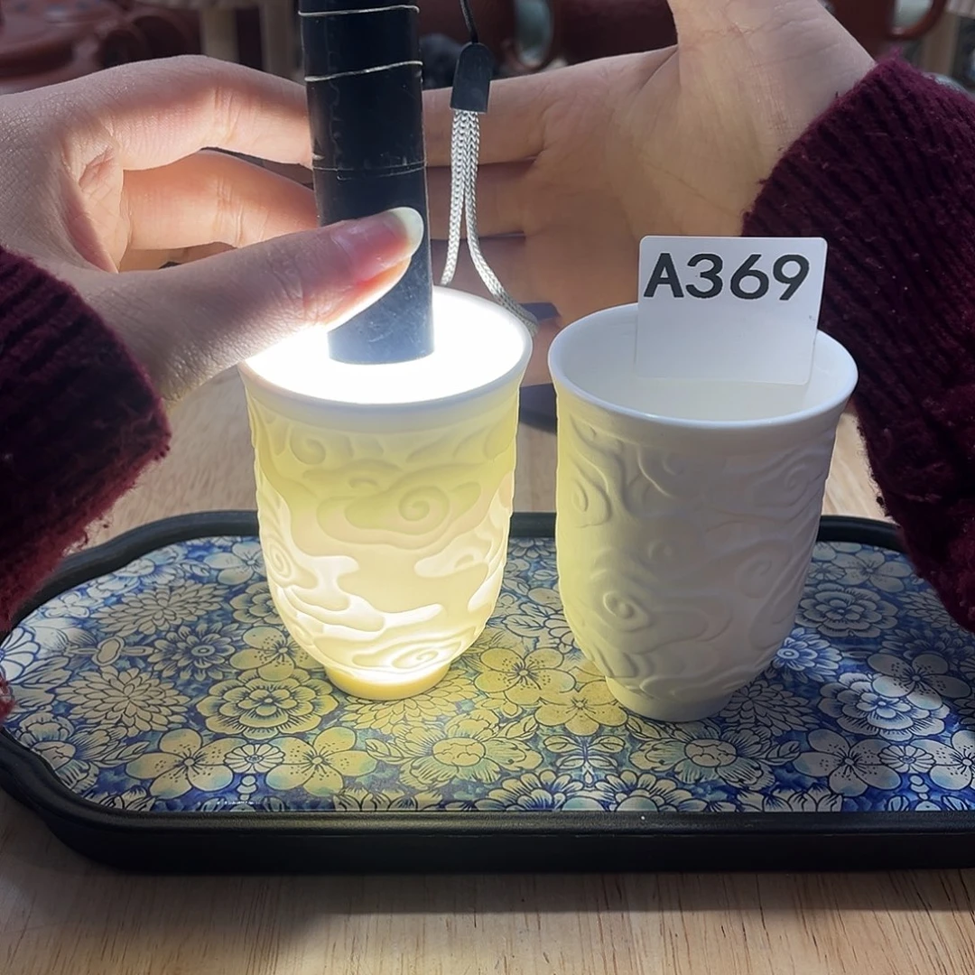 瓷片茶摆件工艺品摆件666