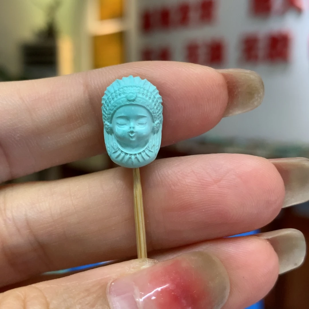 绿松石未镶嵌配饰