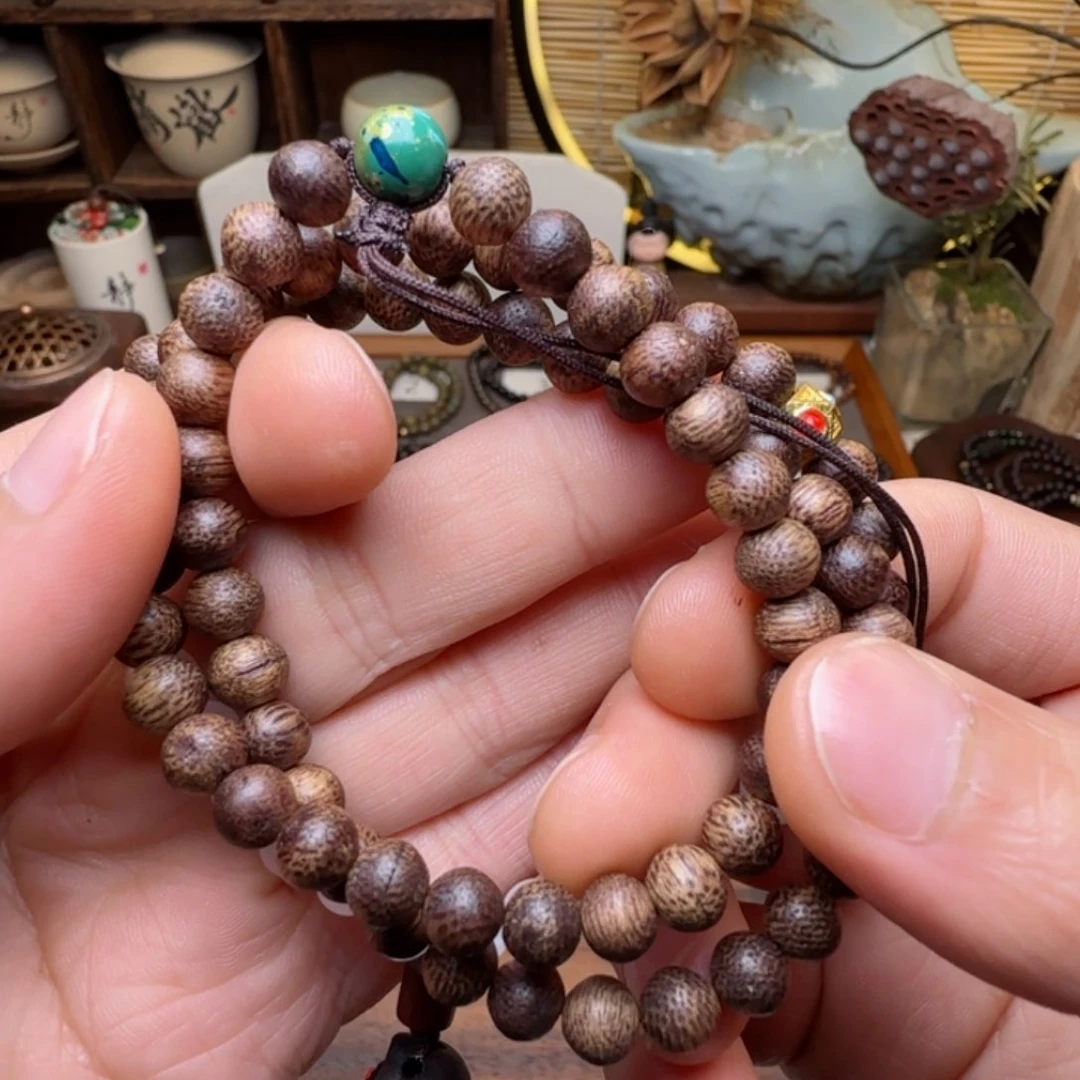 降真香手串未镶嵌度母……..