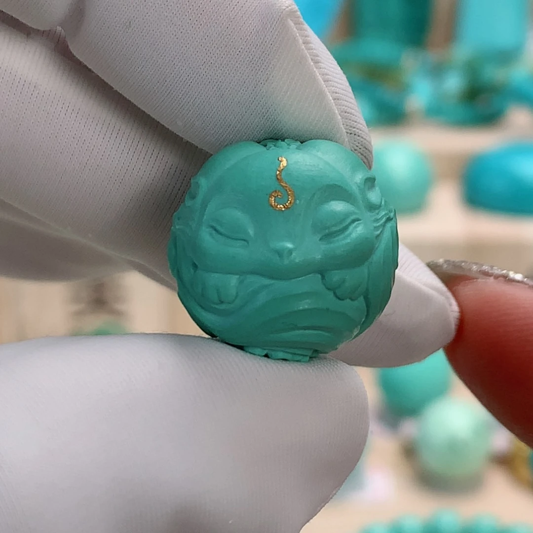 绿松石挂件未镶嵌