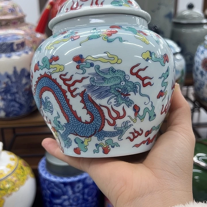 瓷片茶叶罐茶叶罐@@572