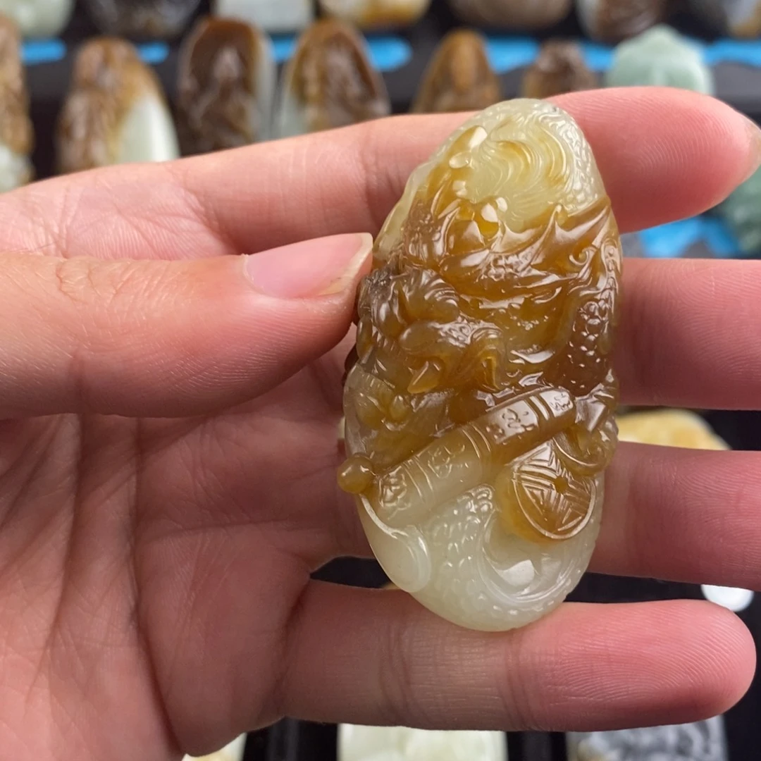 和田玉挂件未镶嵌