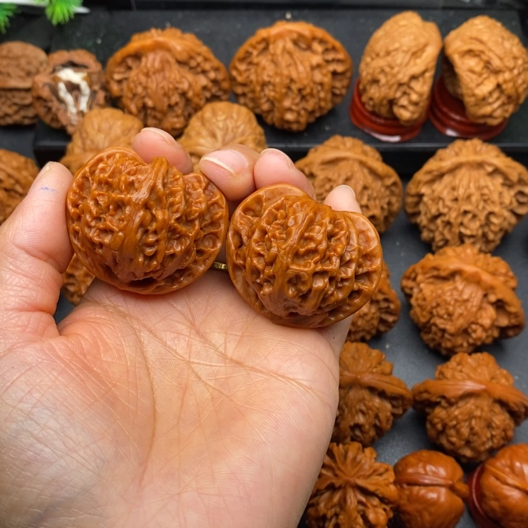 文玩核桃把件41宫灯练手对强迫症勿拍