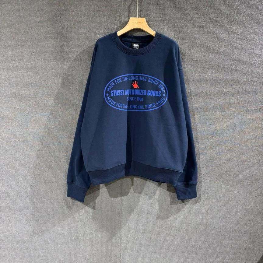 未使用 maje Stussy（pm）25FW圆领卫衣 全新带吊L码/7138