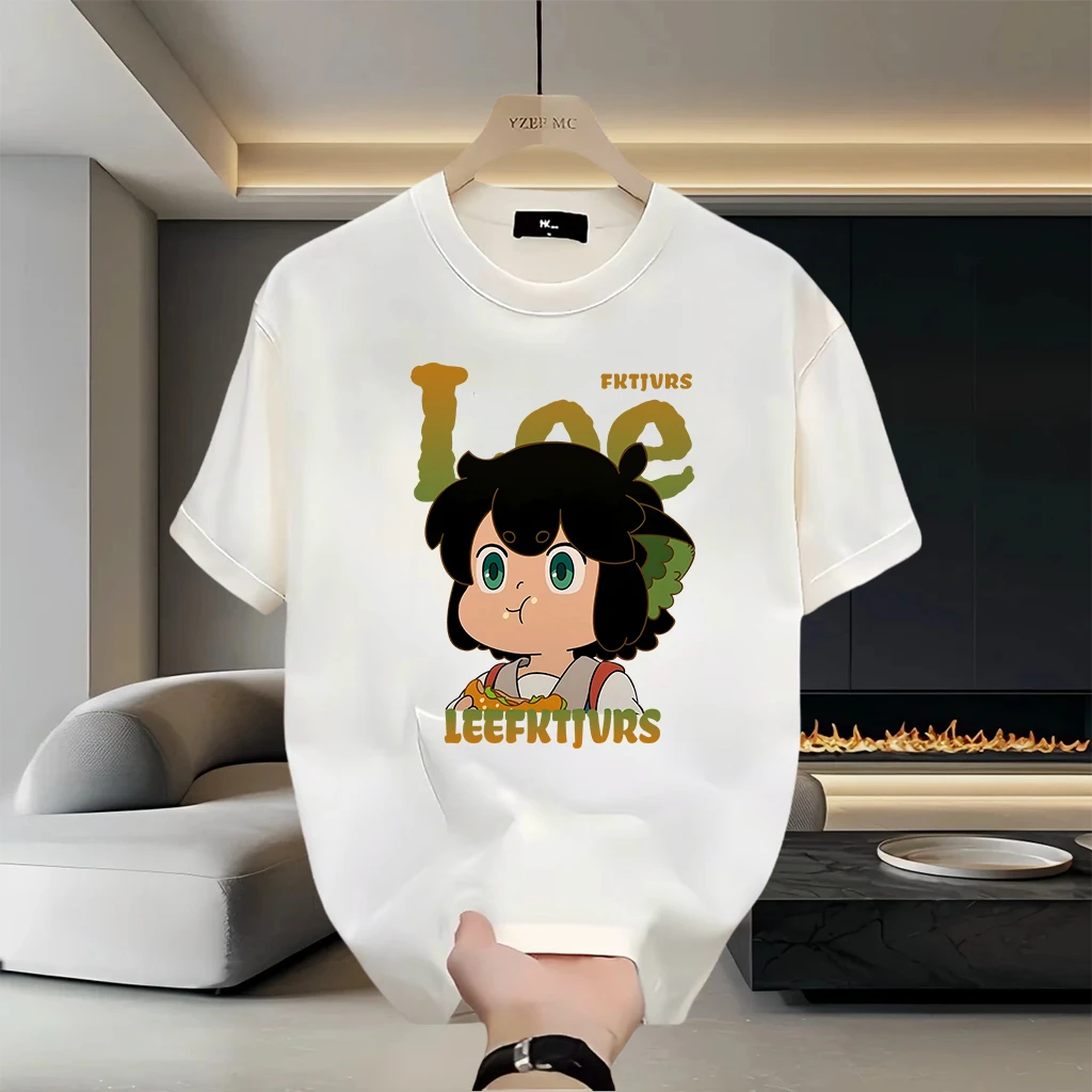 美式痞帅重磅纯棉短袖T恤青年男女款夏季ins潮牌街头时尚百搭上衣