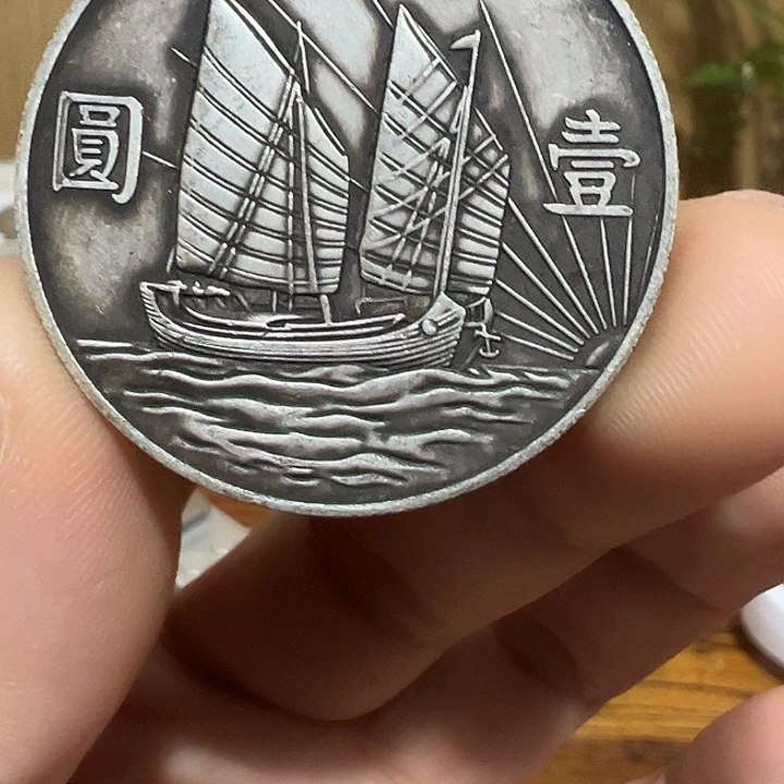 （一家臻藏）可吸翻可吹响龙洋工艺品 精选摆件