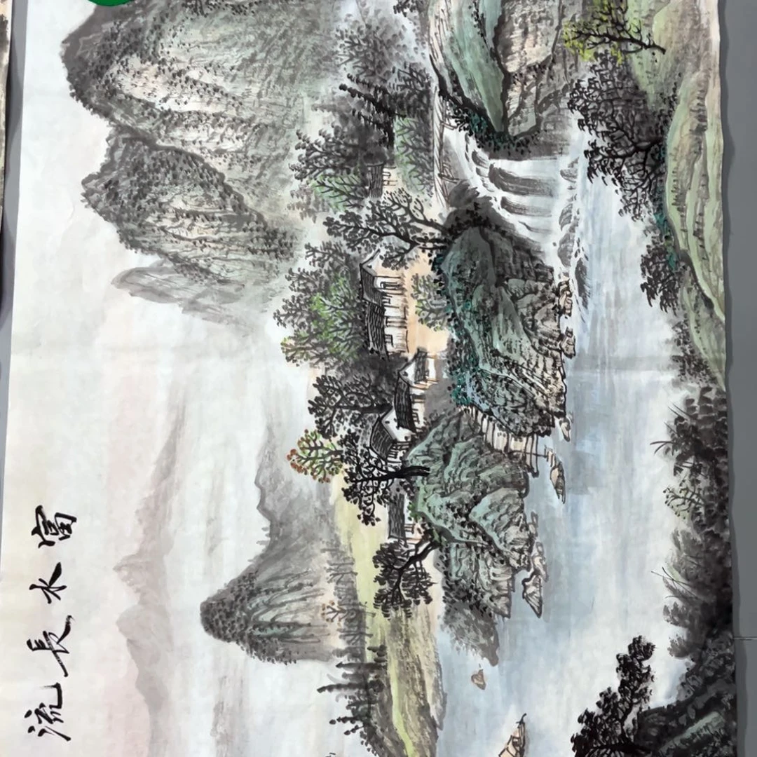 国画国画作品老师手绘