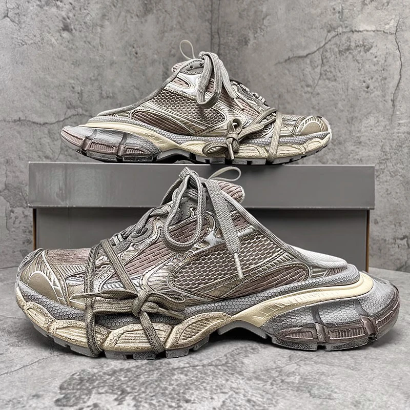 亲民平替板~巴黎3xl老爹鞋男款女2025新款厚底休闲情侣运动鞋夏季