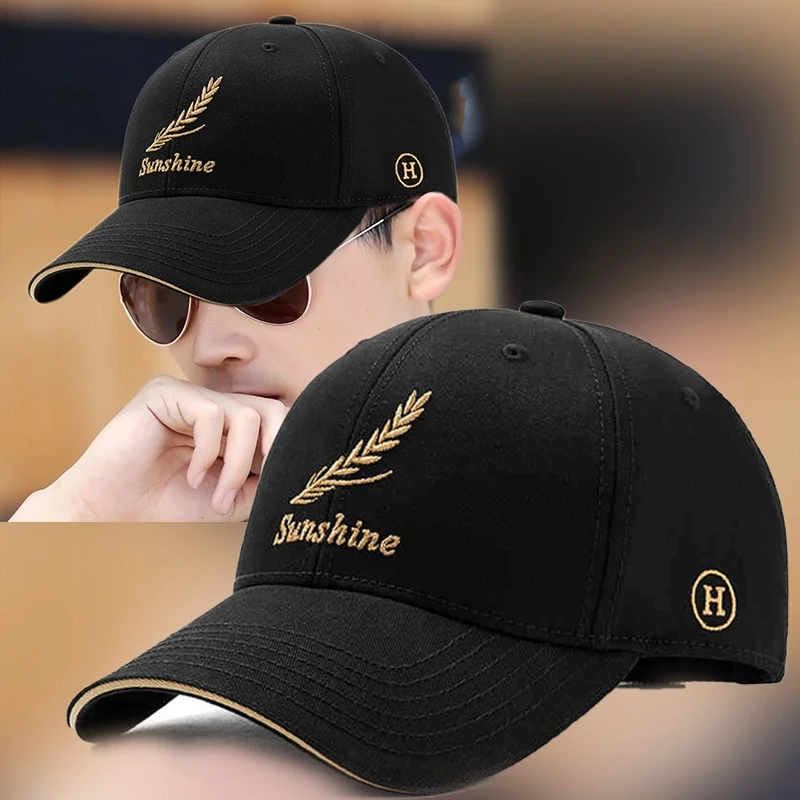 【九块九包邮】居家日用帽子男士春秋新款鸭舌帽户外休闲百搭遮阳