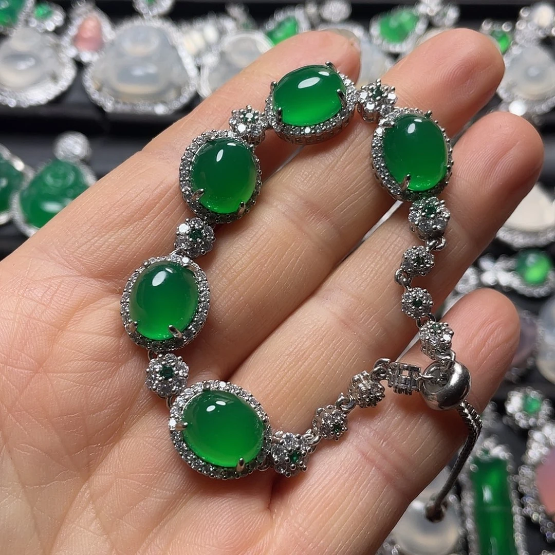 玛瑙/玉髓合金挂件