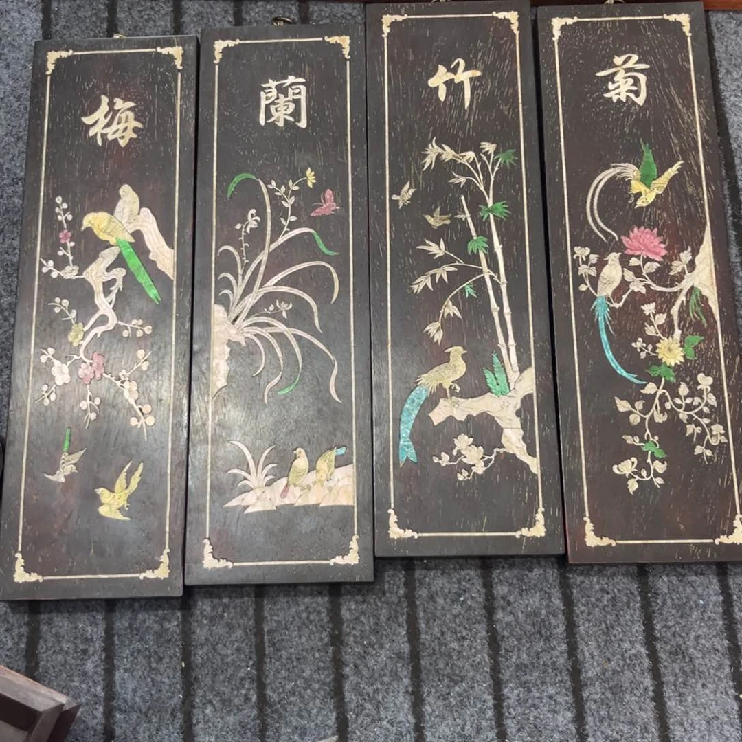 木非洲紫檀木雕牌匾挂匾