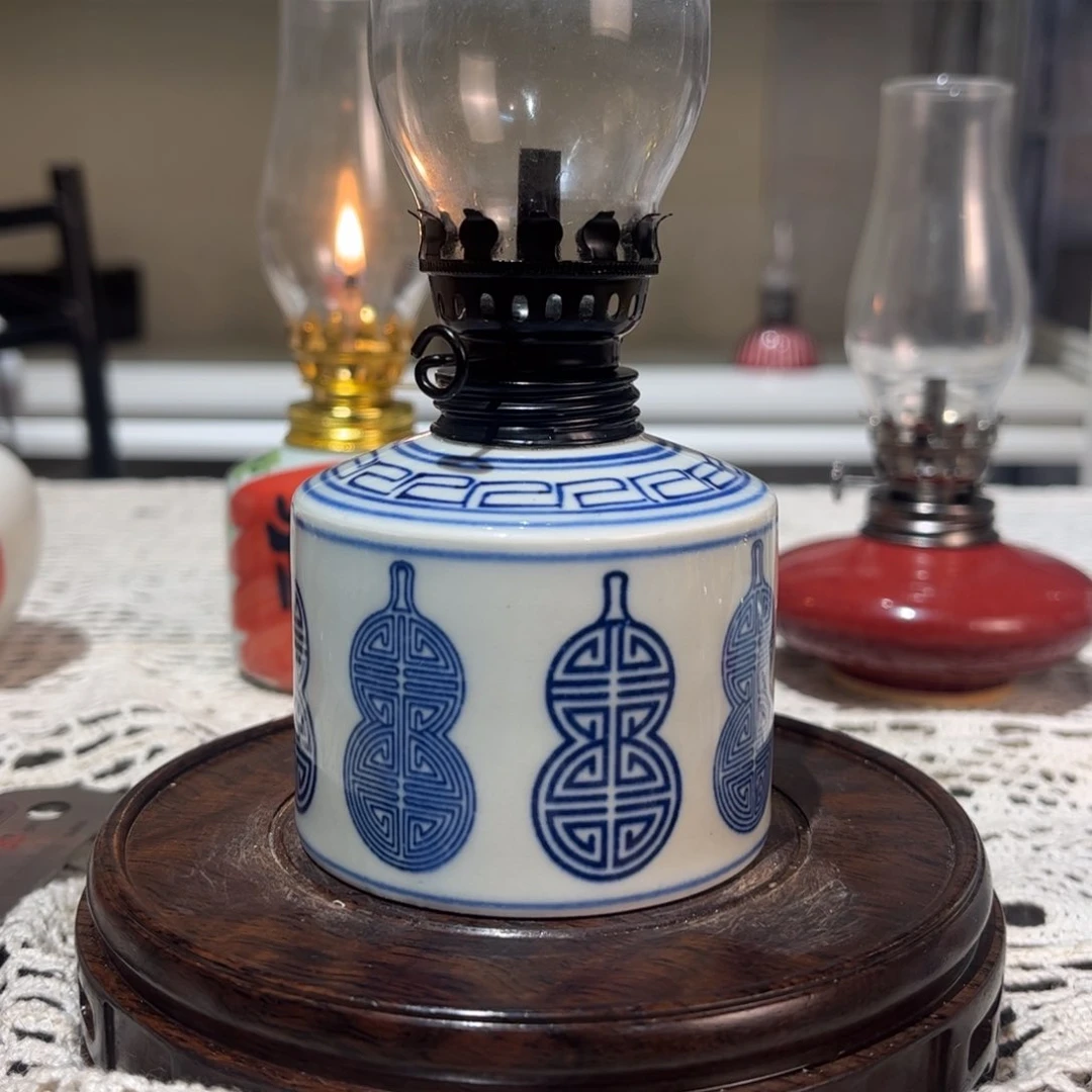 摆件景德镇陶瓷香薰灯