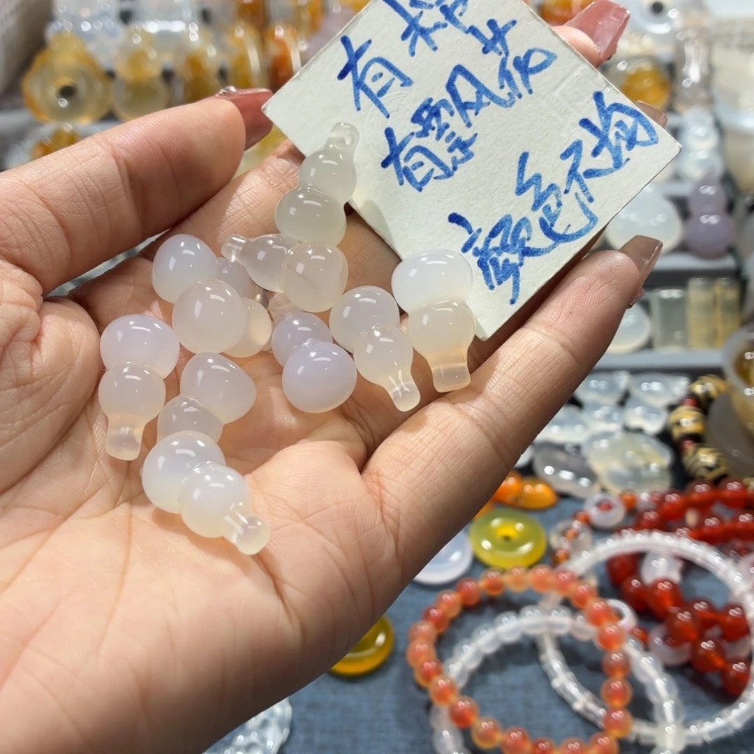 玛瑙/玉髓未镶嵌吊坠(不含链)