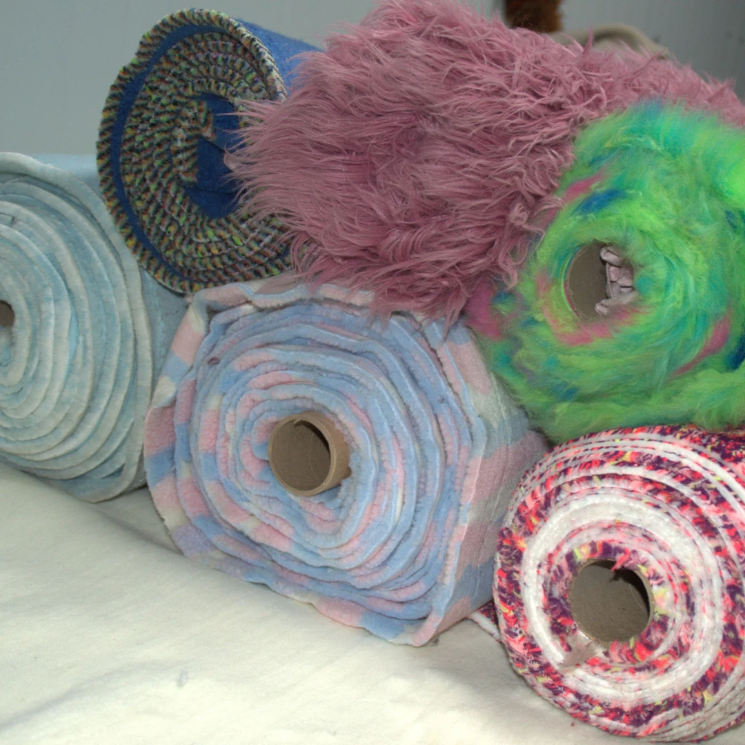 高档面料 米样样布 毛绒 玩具 地毯 羊毛狐狸毛兔毛水貂种类丰富