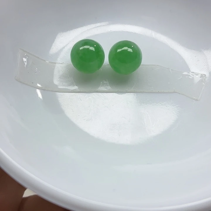 翡翠未镶嵌手链天然缅甸翡翠A货卡10