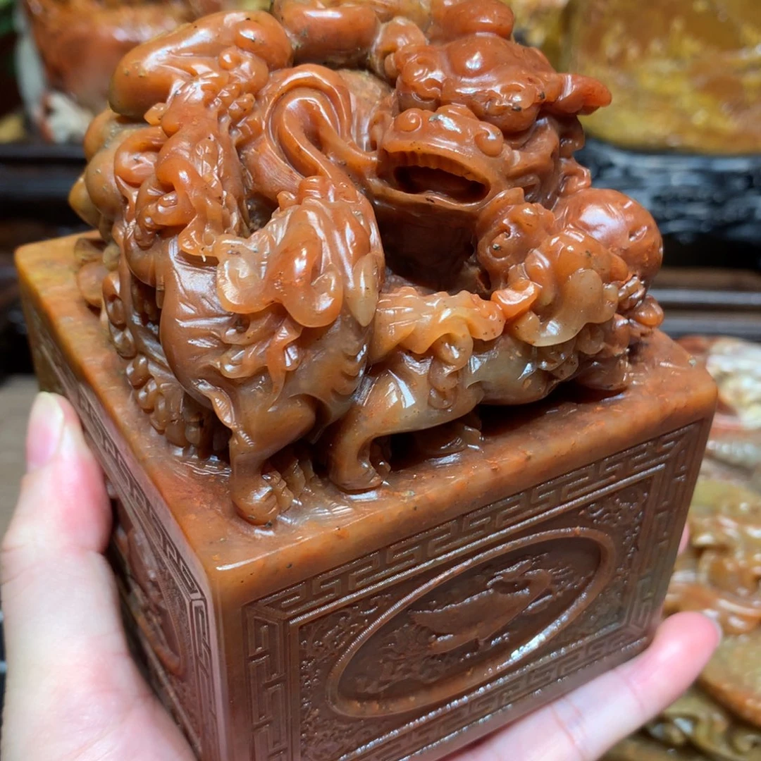 雄***志寿山石印石1111111号