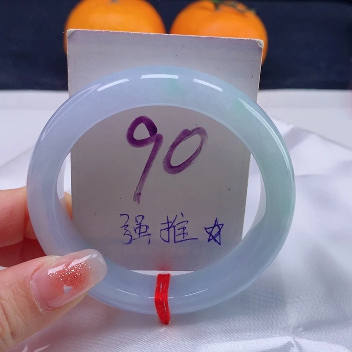 翡翠手镯未镶嵌缅甸天然a货翡翠55