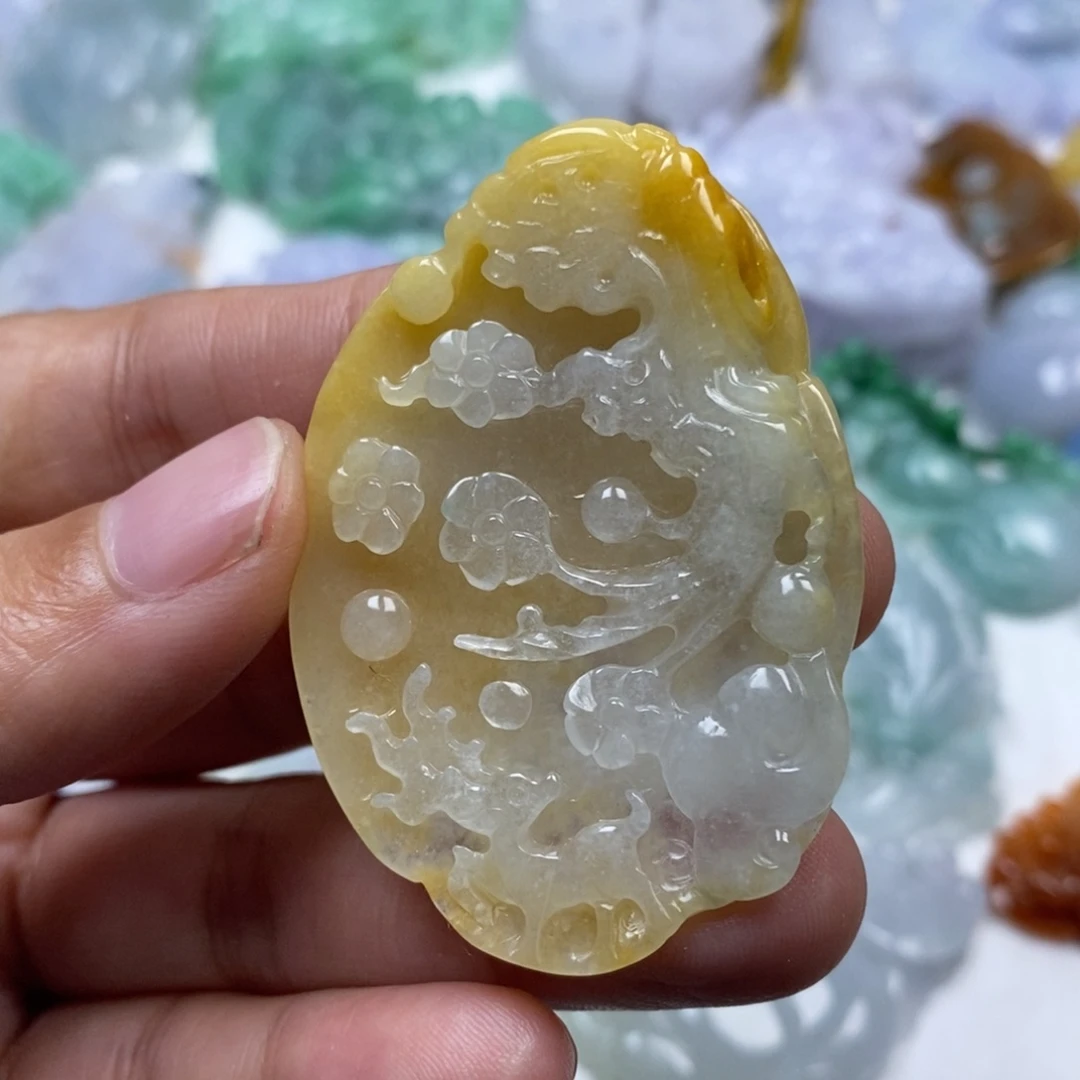颈饰未镶嵌翡翠翡翠